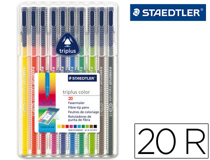 29 rotuladores Staedtler Triplus